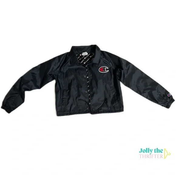 Champion Jackets Coats Vintage Champion Womens Cropped